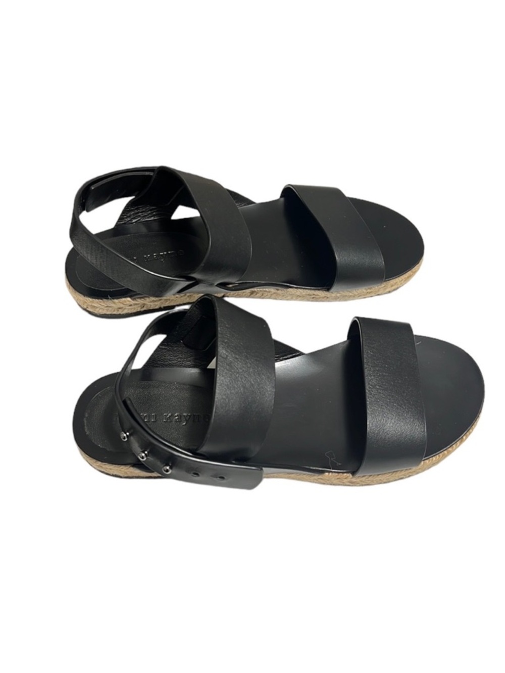 Jenni Kayne Sunday Leather Espadrille Sandals Size EU 37/US 7